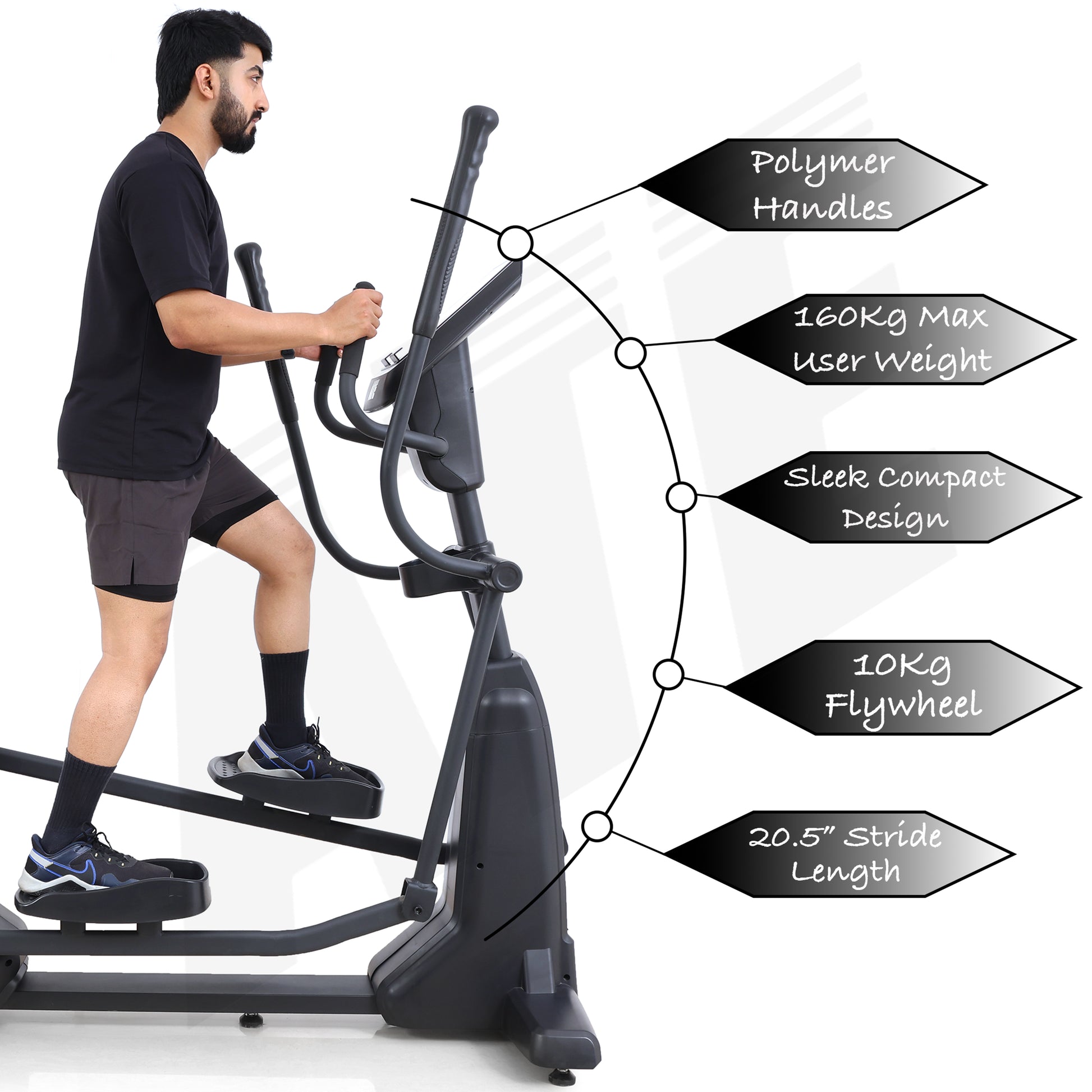 Elliptical Cross Trainer E1 Features