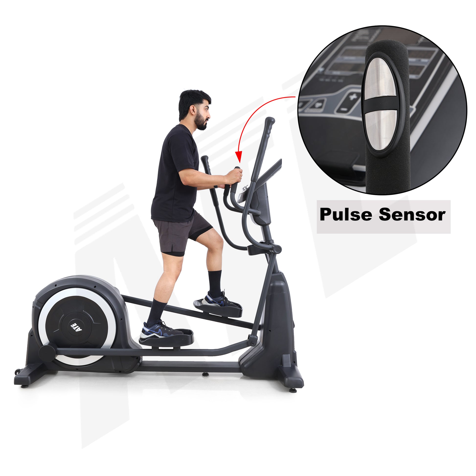 Elliptical Cross Trainer E1 Pulse sensor