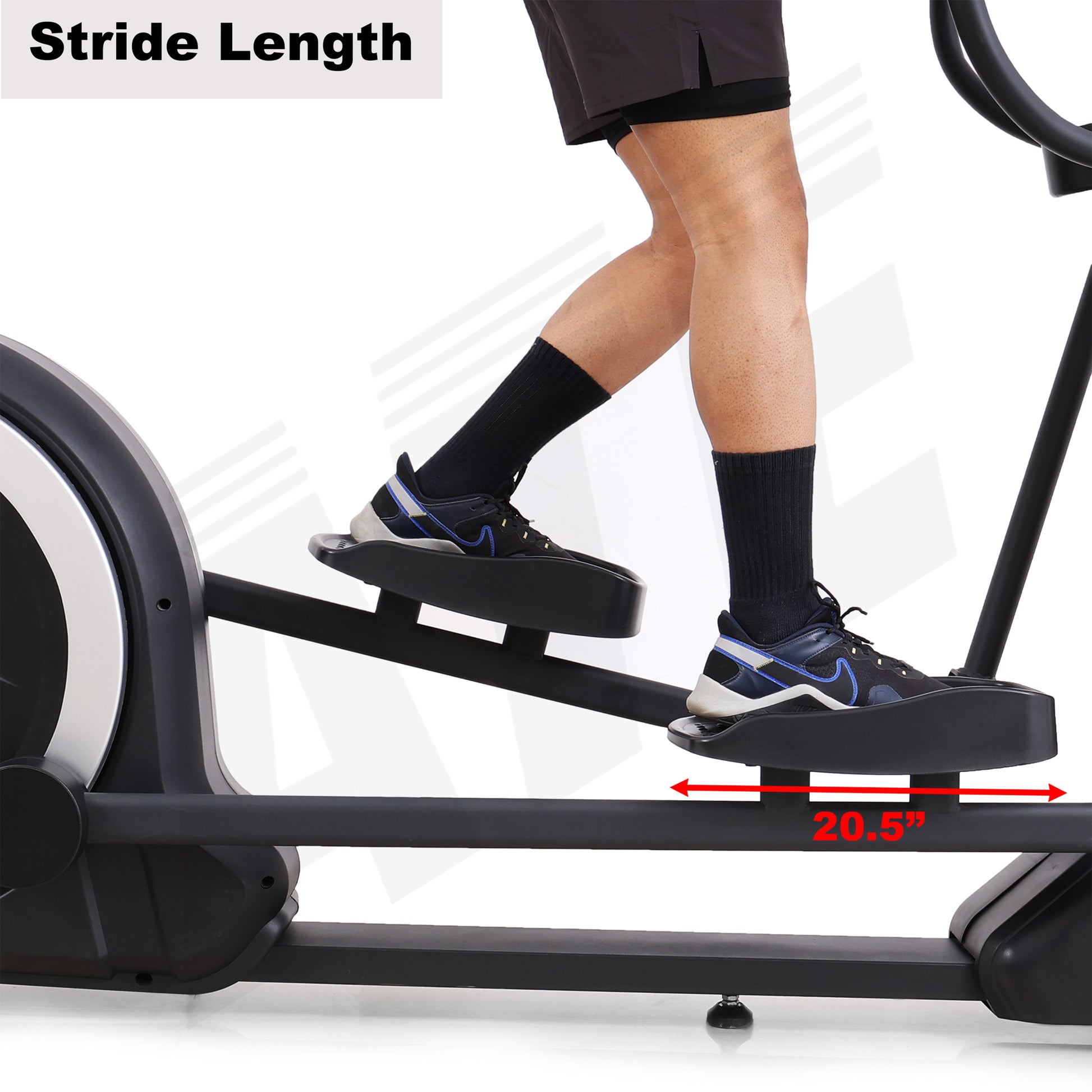 Elliptical Cross Trainer E1 Stride Length