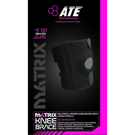 Knee Brace Open Patella - ATE Matrix Fitness - ATEONLINESHOP