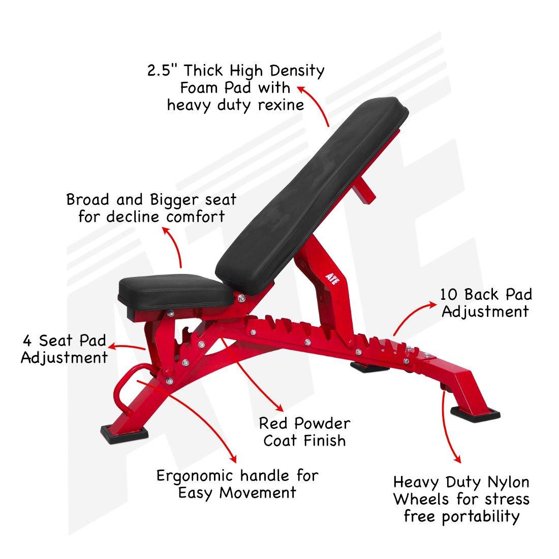 Cheetah FID Adjustable Bench - ATEONLINESHOP
