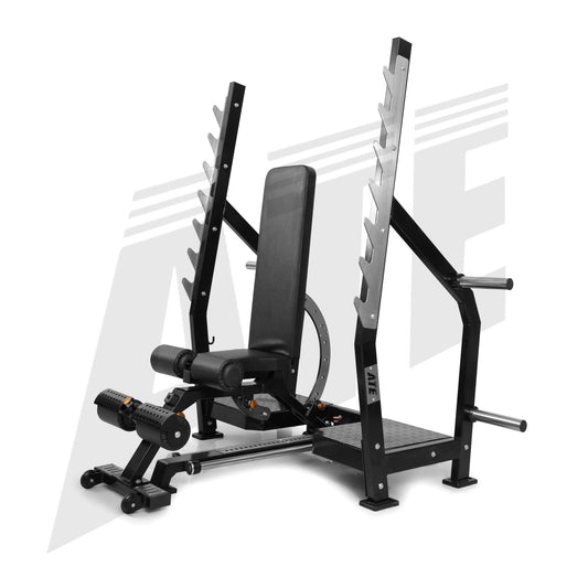 Multi Olympic Bench (Flat/Incline/Decline/Overhead Presses) - ATEONLINESHOP