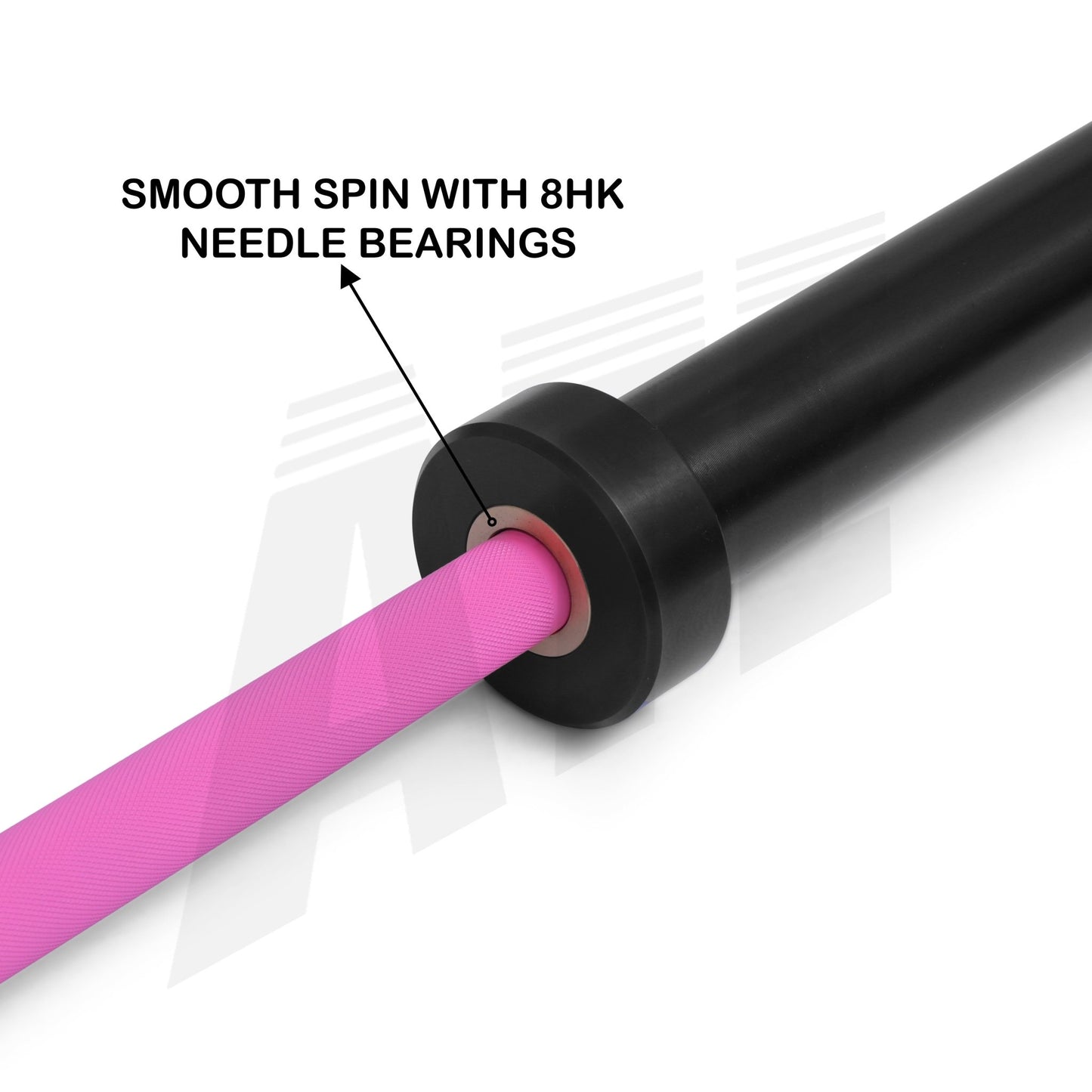 Olympic Barbell Weightlifting Hummingbird 15kg (Pink Edition) - ATEONLINESHOP