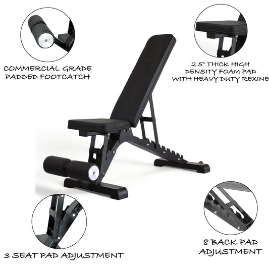 Panther Adjustable Bench - ATEONLINESHOP