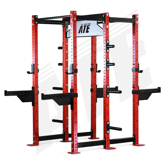 Rhino Double Half Rack V3 | 24" + 24" Depth | 6 - Post - ATEONLINESHOP