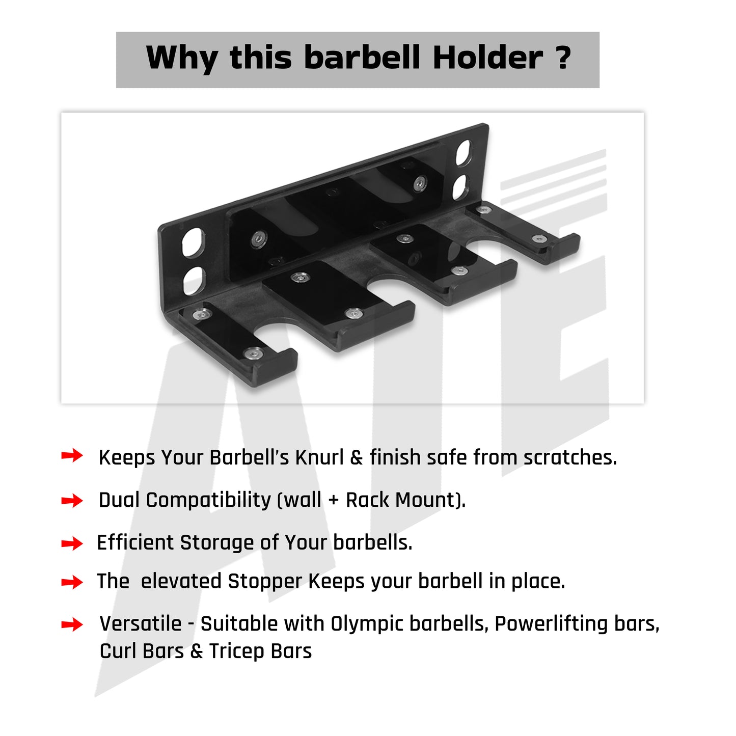 Vertical Bar Holder