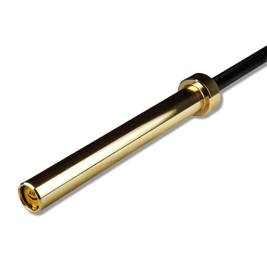 Olympic Barbell Weightlifting Eagle Bar 20kg (Gold Edition) (Black Oxide/Gold)