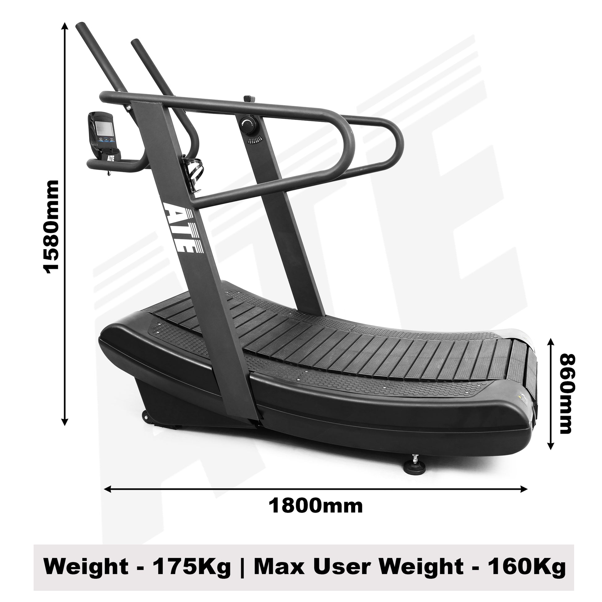 Curved Treadmill C1 - ATEONLINESHOP