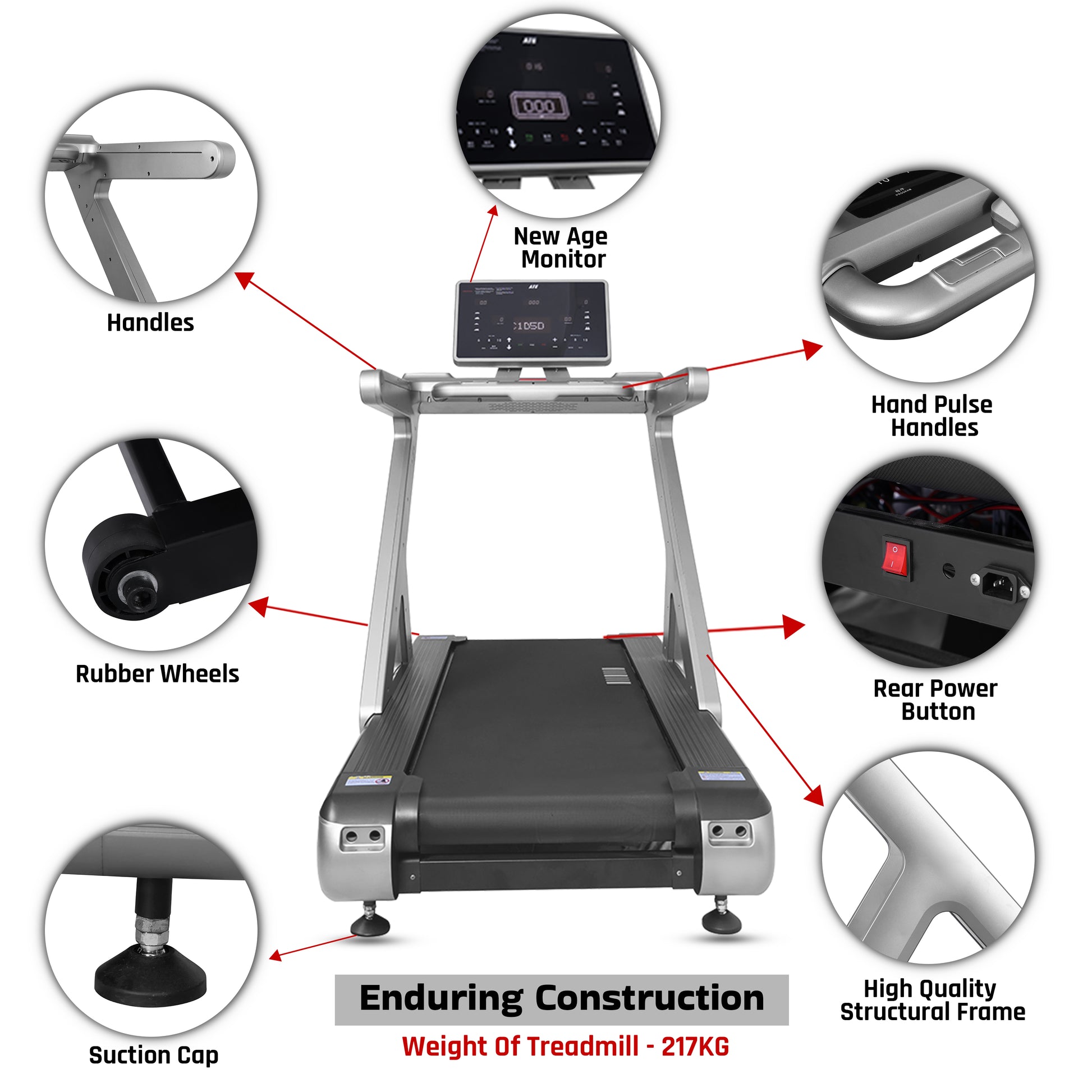 Commercial Treadmill X-6