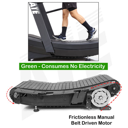 Curved Treadmill C1 - ATEONLINESHOP