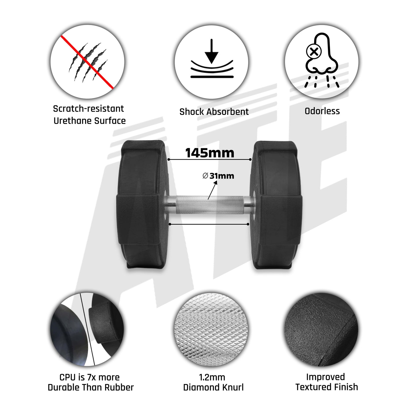 Dumbbell Urethane CPU