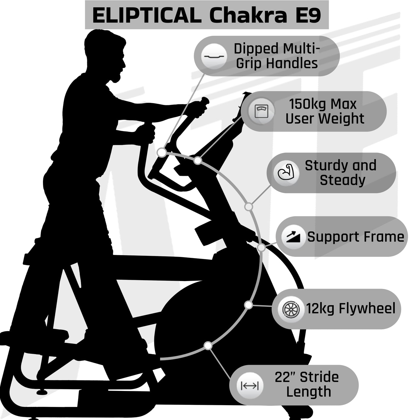 Elliptical Cross Trainer E9