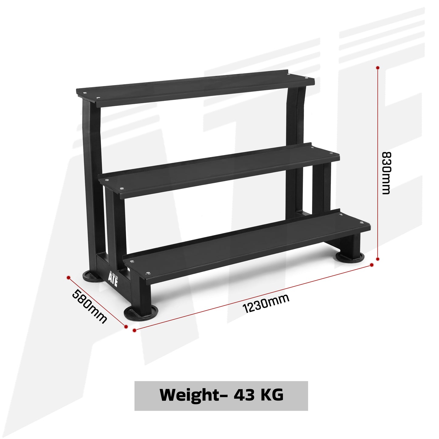 Kettlebell Rack 3-Tier