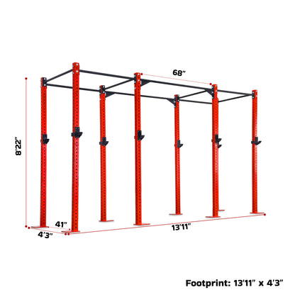 Rhino CrossFit Rig - 4 Station Rig