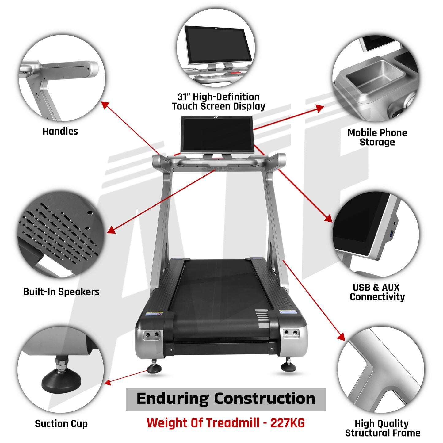 Treadmill X6 Pro (Touch Screen)