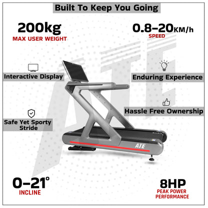 Treadmill X6 Pro (Touch Screen)