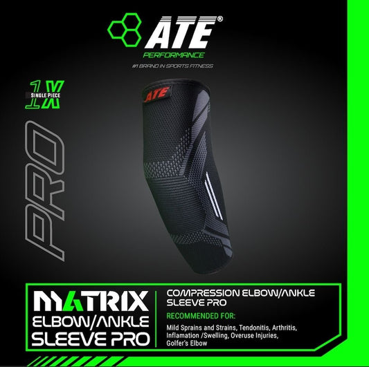 Elbow Support - ATE Matrix Elbow/Ankle Sleeve Pro - ATEONLINESHOP