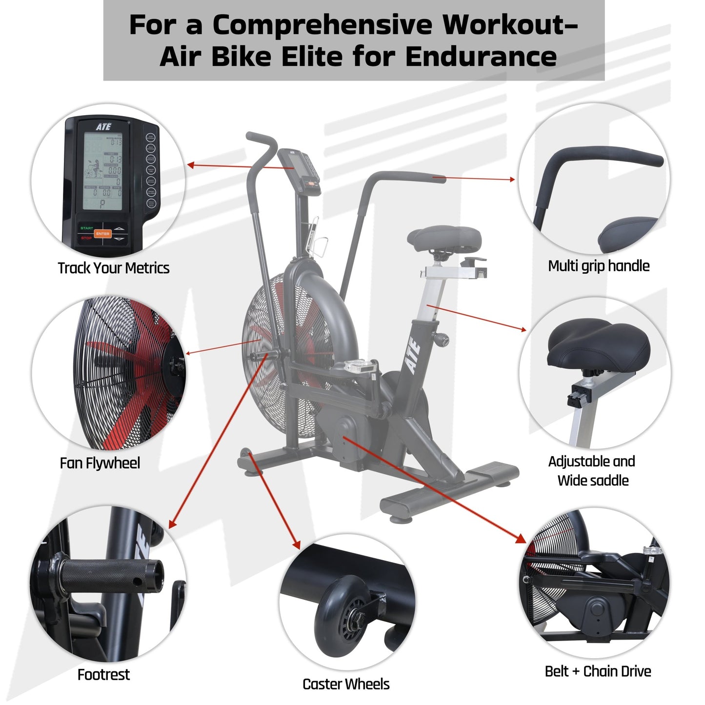Air Bike Elite - ATEONLINESHOP