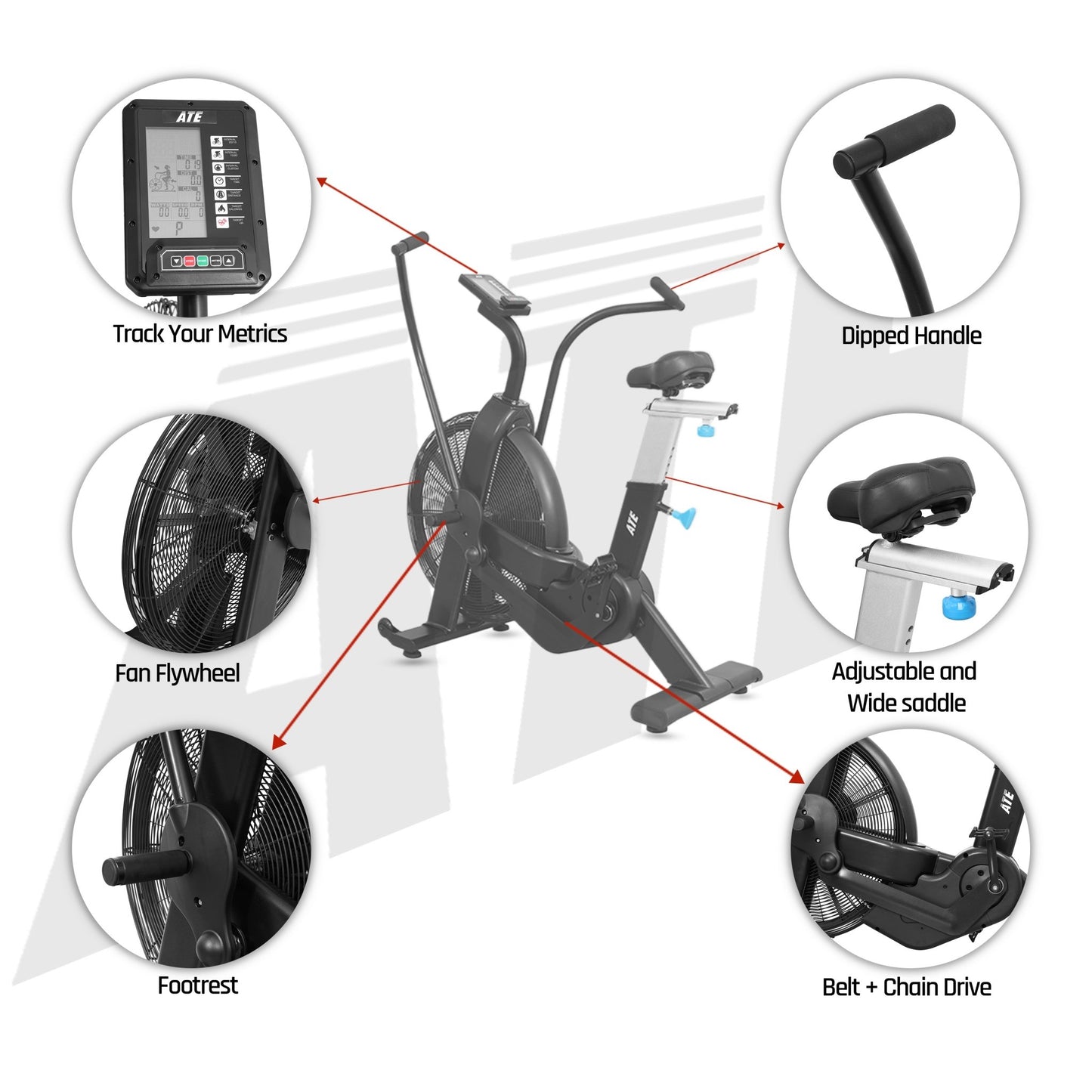 Air Bike Elite - ATEONLINESHOP