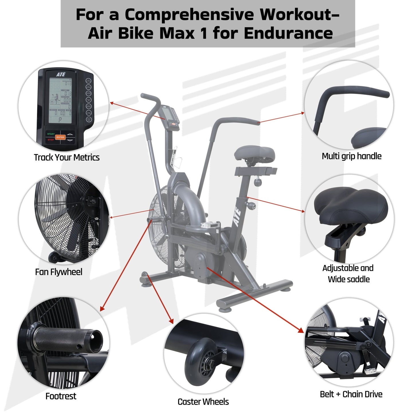 Air Bike Max 1 - ATEONLINESHOP