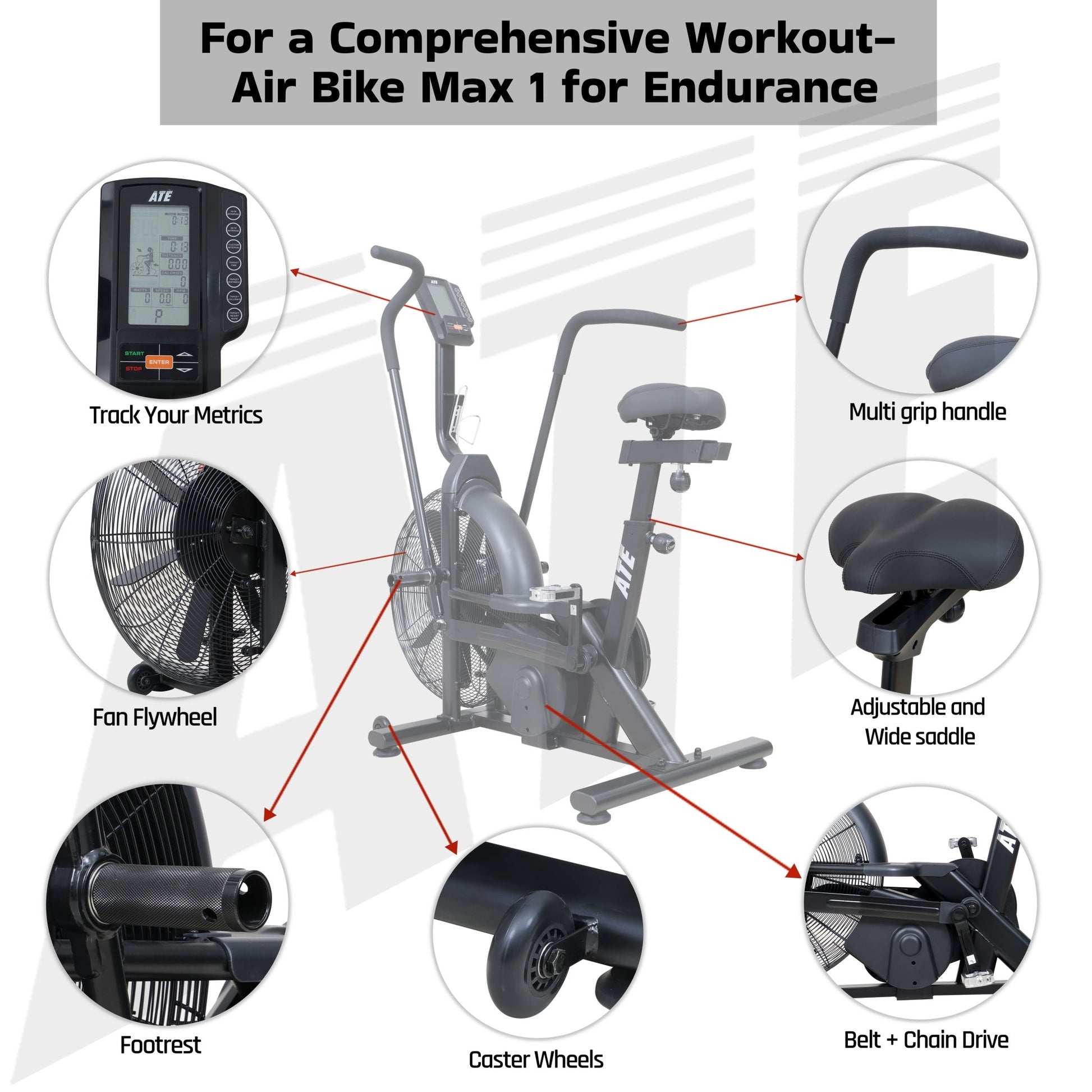 Air Bike Max 1 - ATEONLINESHOP