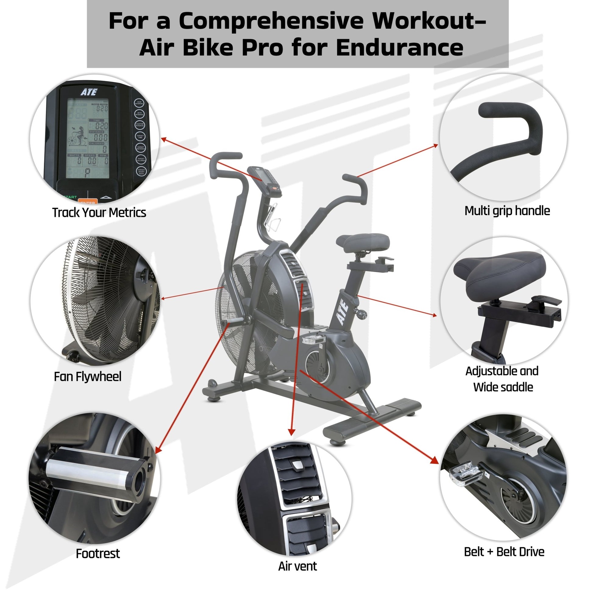 Air Bike Pro - ATEONLINESHOP