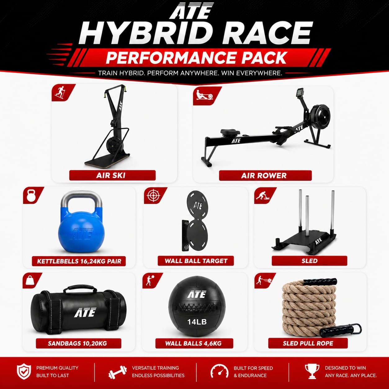 ATE Hybrid Race Performance Pack - ATEONLINESHOP