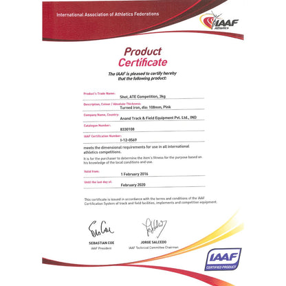 ATE Shot Put Competition Turned Iron - ATEONLINESHOP