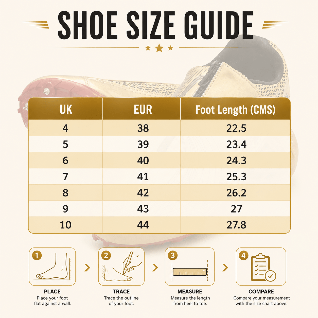 ATE Sprint Gold Running Shoes - ATEONLINESHOP