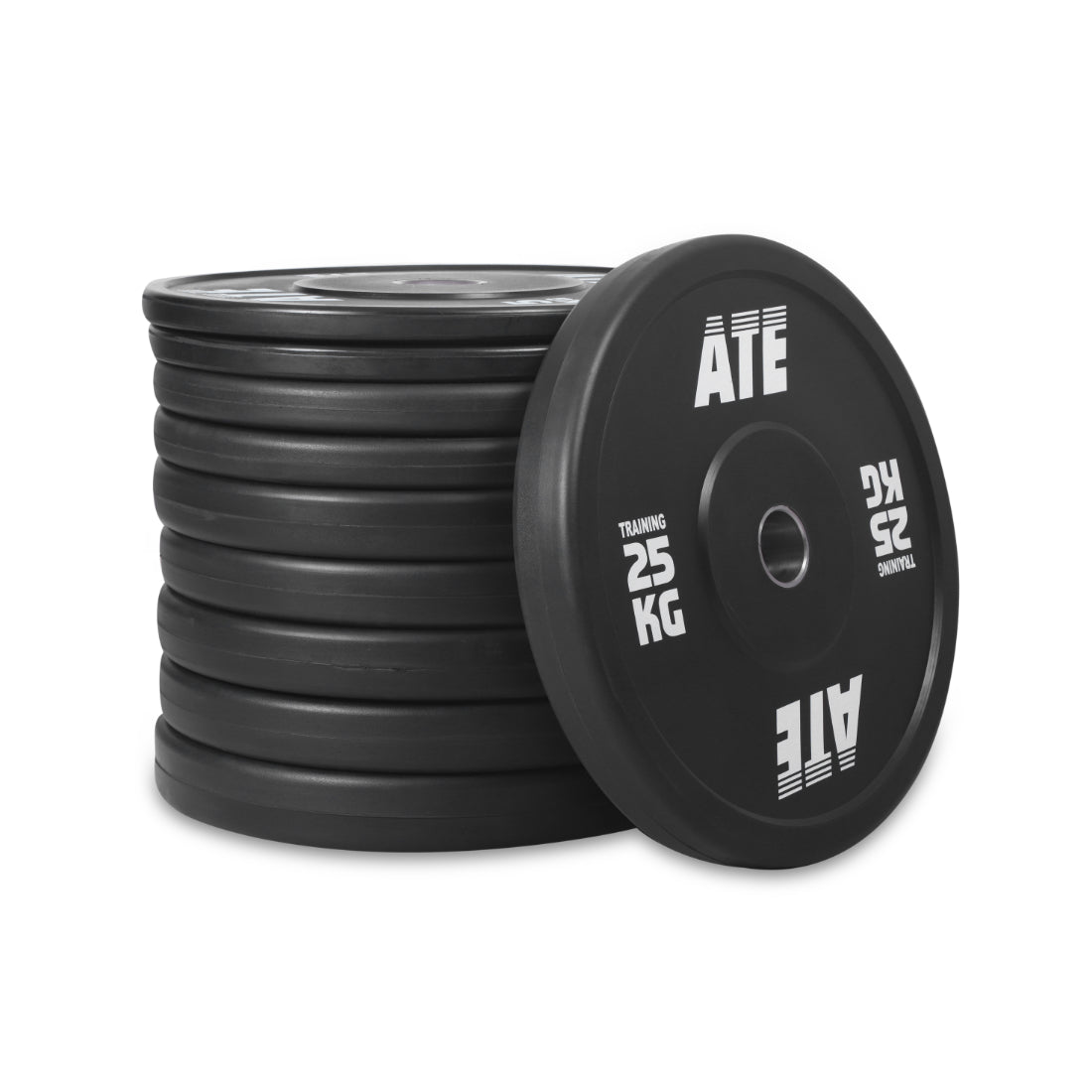 Black Bumper Plates 3.0 - ATEONLINESHOP