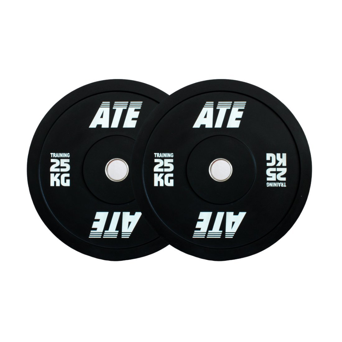 Black Bumper Plates 3.0 - ATEONLINESHOP