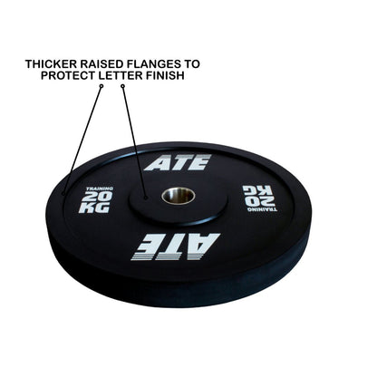 Black Bumper Plates 3.0 - ATEONLINESHOP