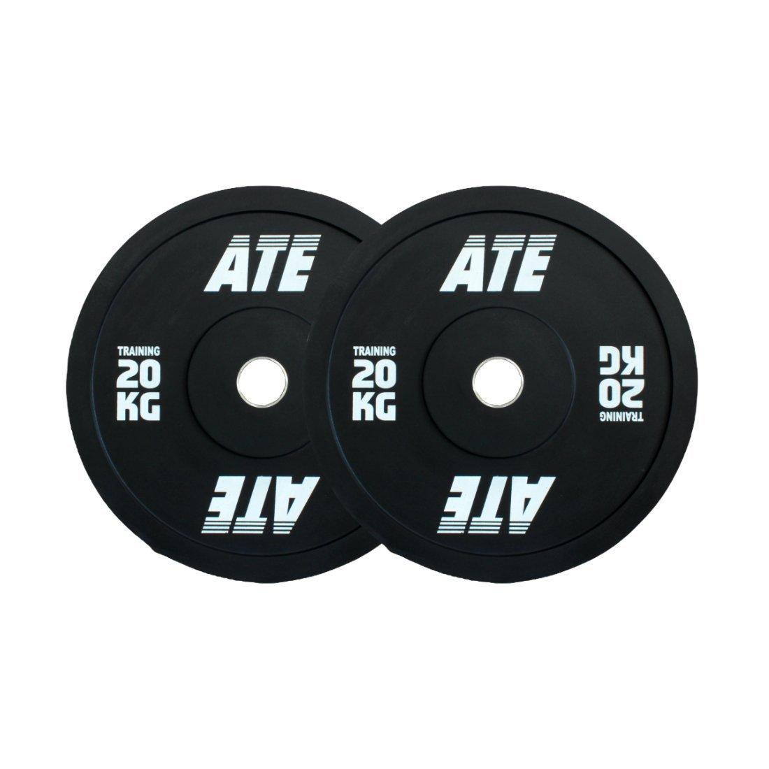 Black Bumper Plates 3.0 - ATEONLINESHOP