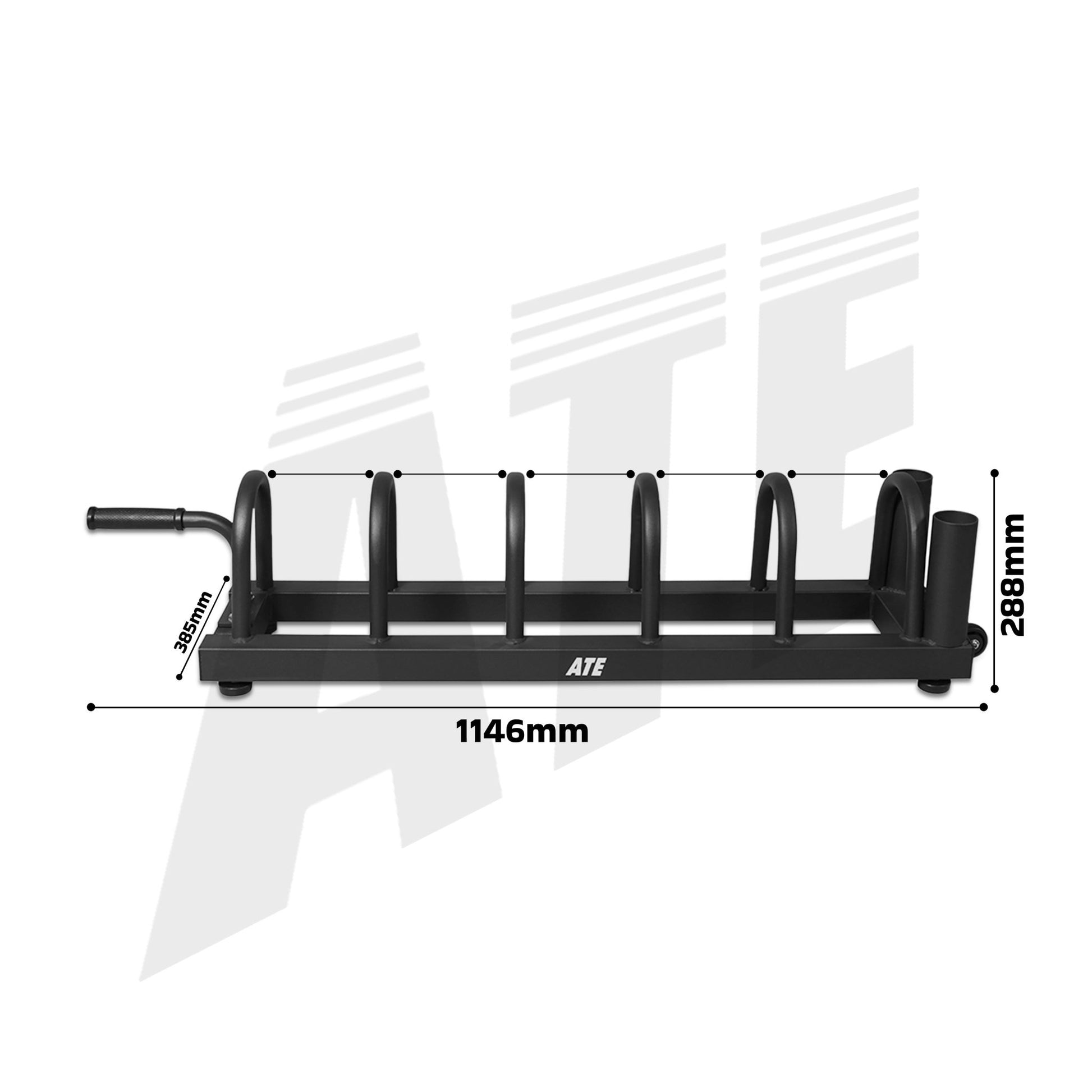 Bumper Plate Cart - ATEONLINESHOP