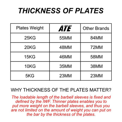Bumper Plates Color 3.0 - ATEONLINESHOP