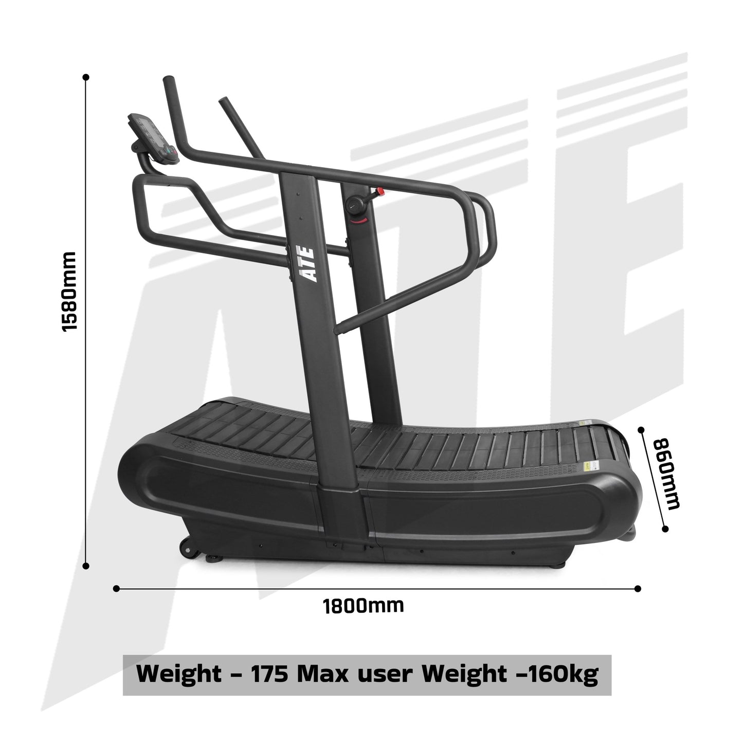 Curved Treadmill C1 - ATEONLINESHOP