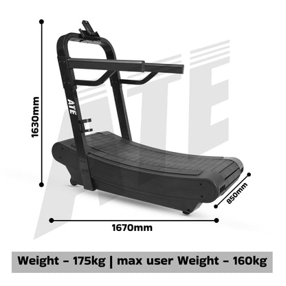 Curved Treadmill X1 Pro - ATEONLINESHOP