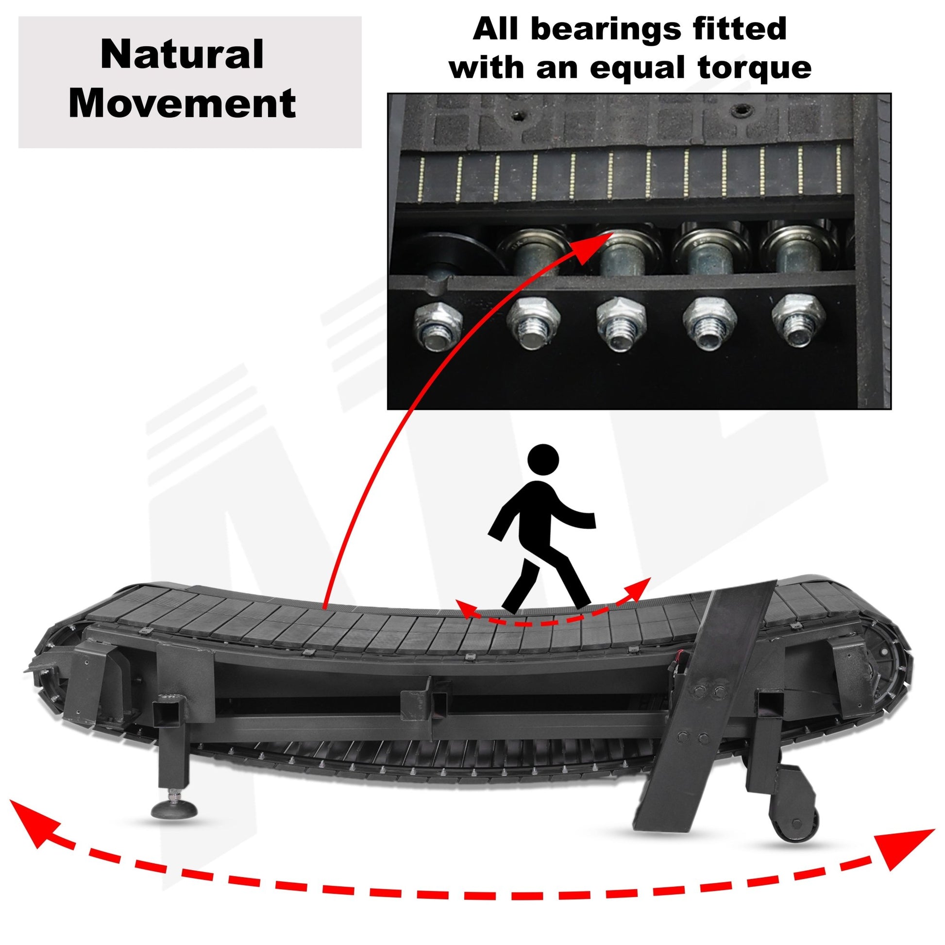 Curved Treadmill X1 Pro - ATEONLINESHOP