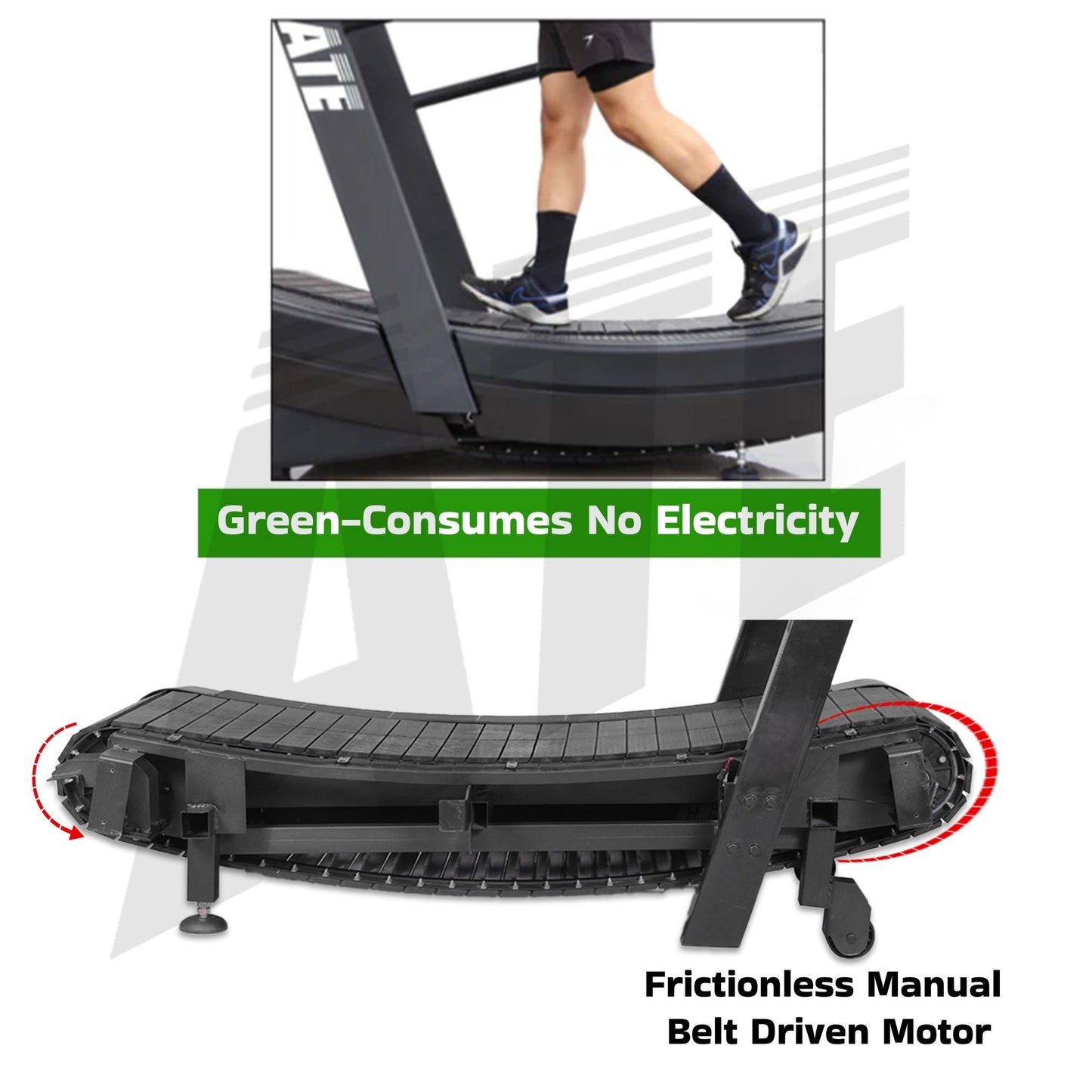 Curved Treadmill X1 Pro - ATEONLINESHOP
