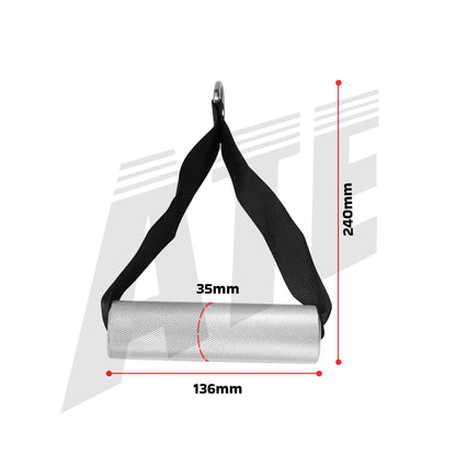 D Cable Handle Knurled - ATEONLINESHOP