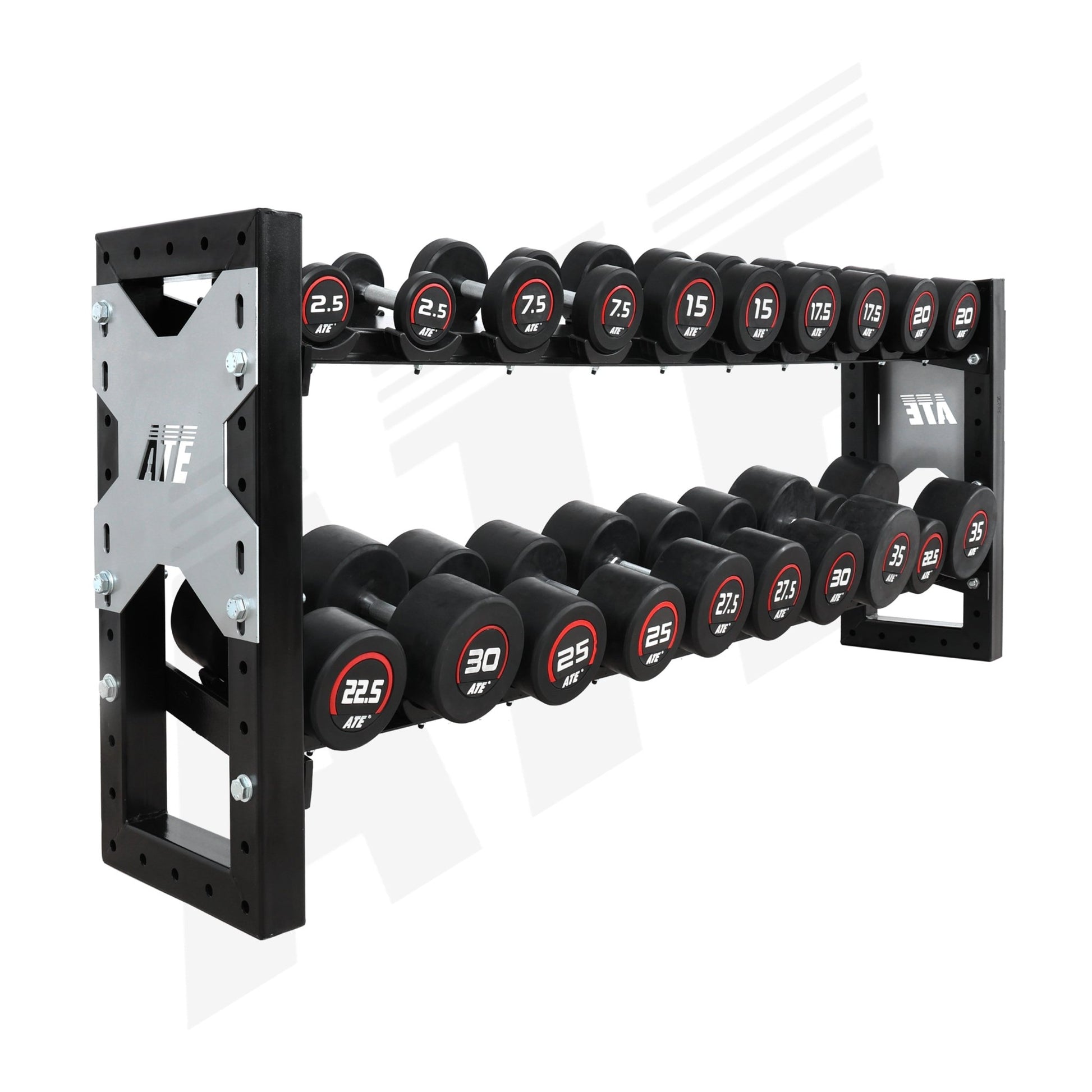 Dumbbell Rack 2 tier X1 Pro - ATEONLINESHOP