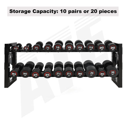 Dumbbell Rack 2 tier X1 Pro - ATEONLINESHOP