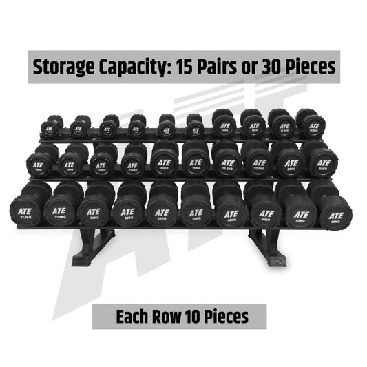 Dumbbell Rack 3 Tier - ATEONLINESHOP