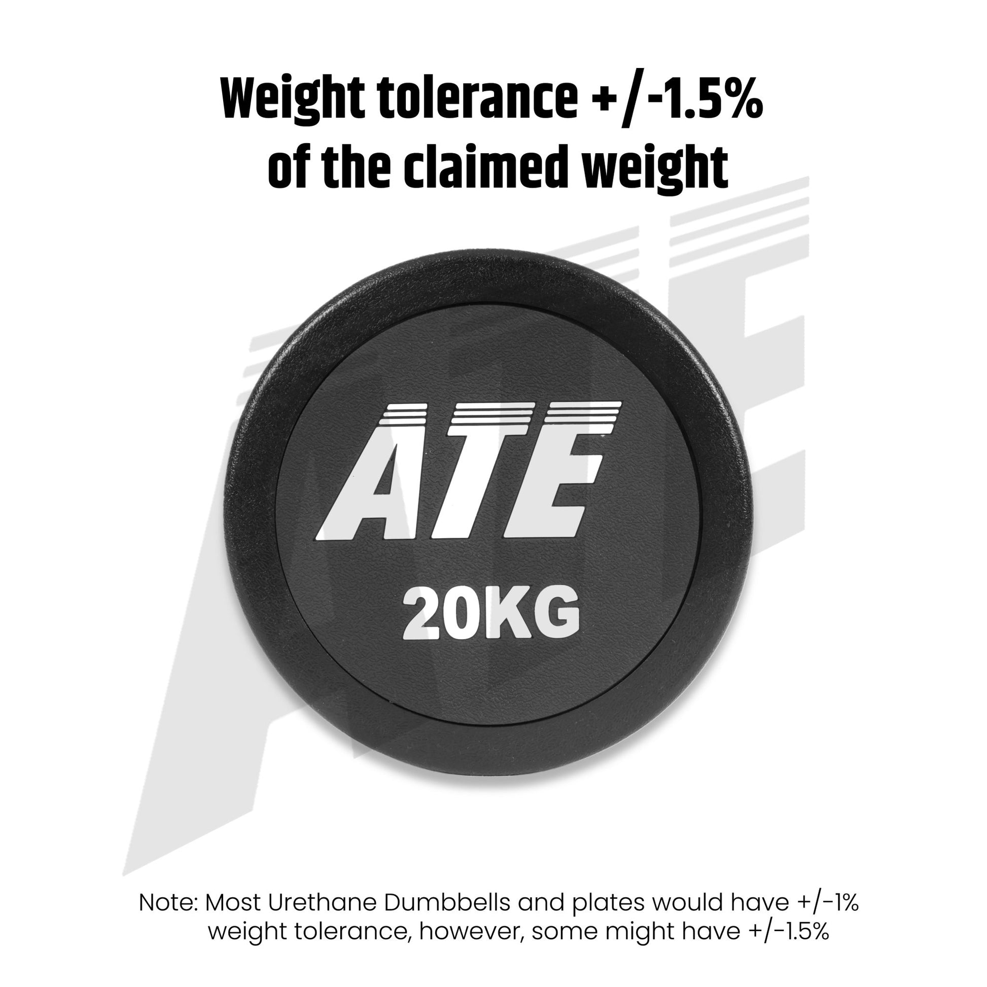 Dumbbells TPU Round Urethane - ATEONLINESHOP