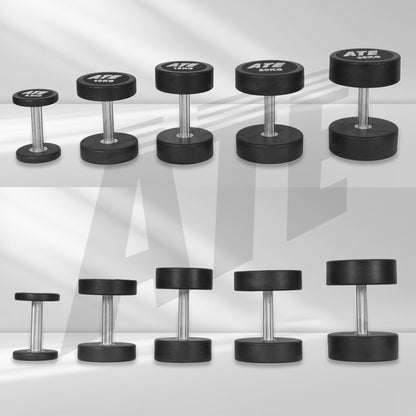 Dumbbells TPU Round Urethane - ATEONLINESHOP