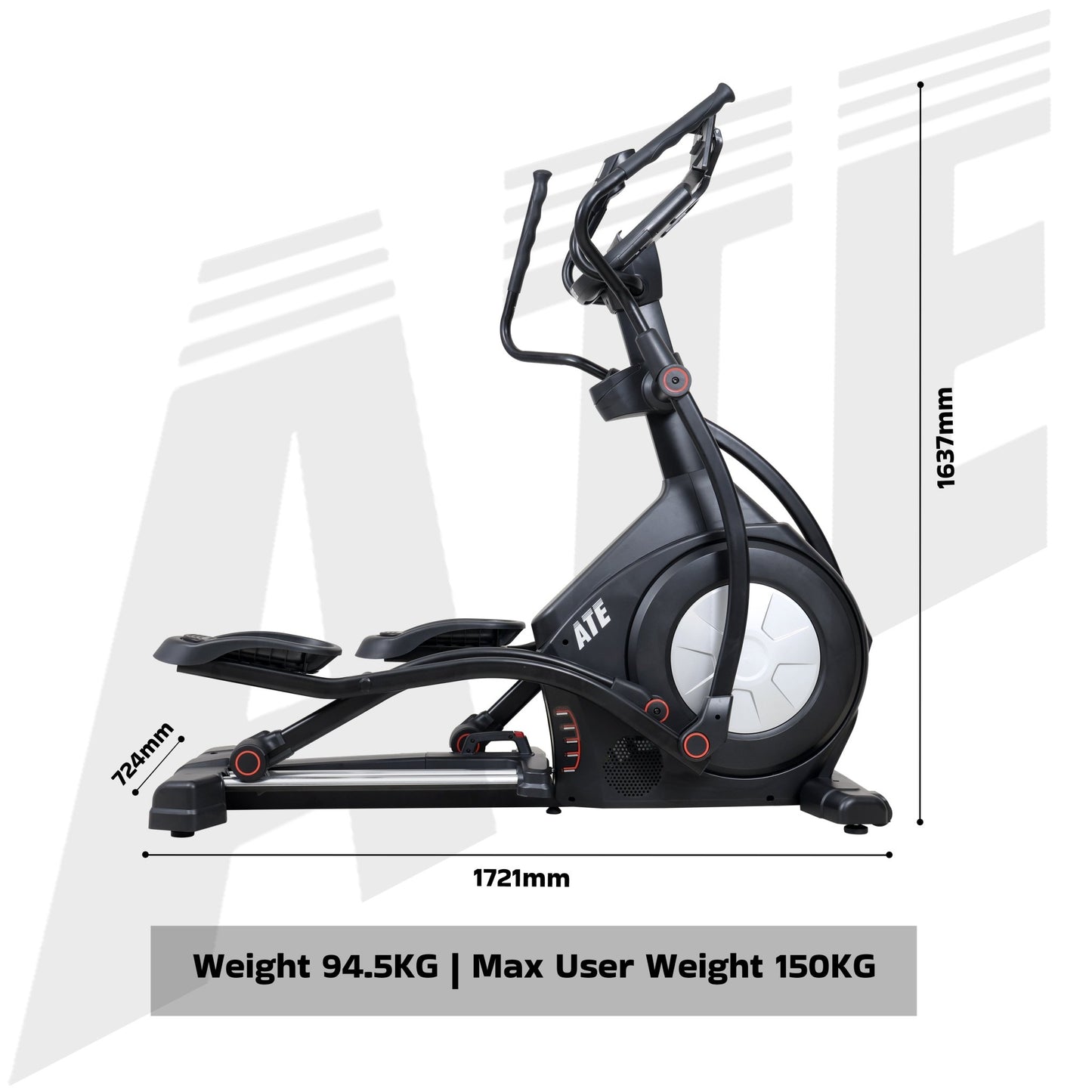 Elliptical Cross Trainer E5 - ATEONLINESHOP