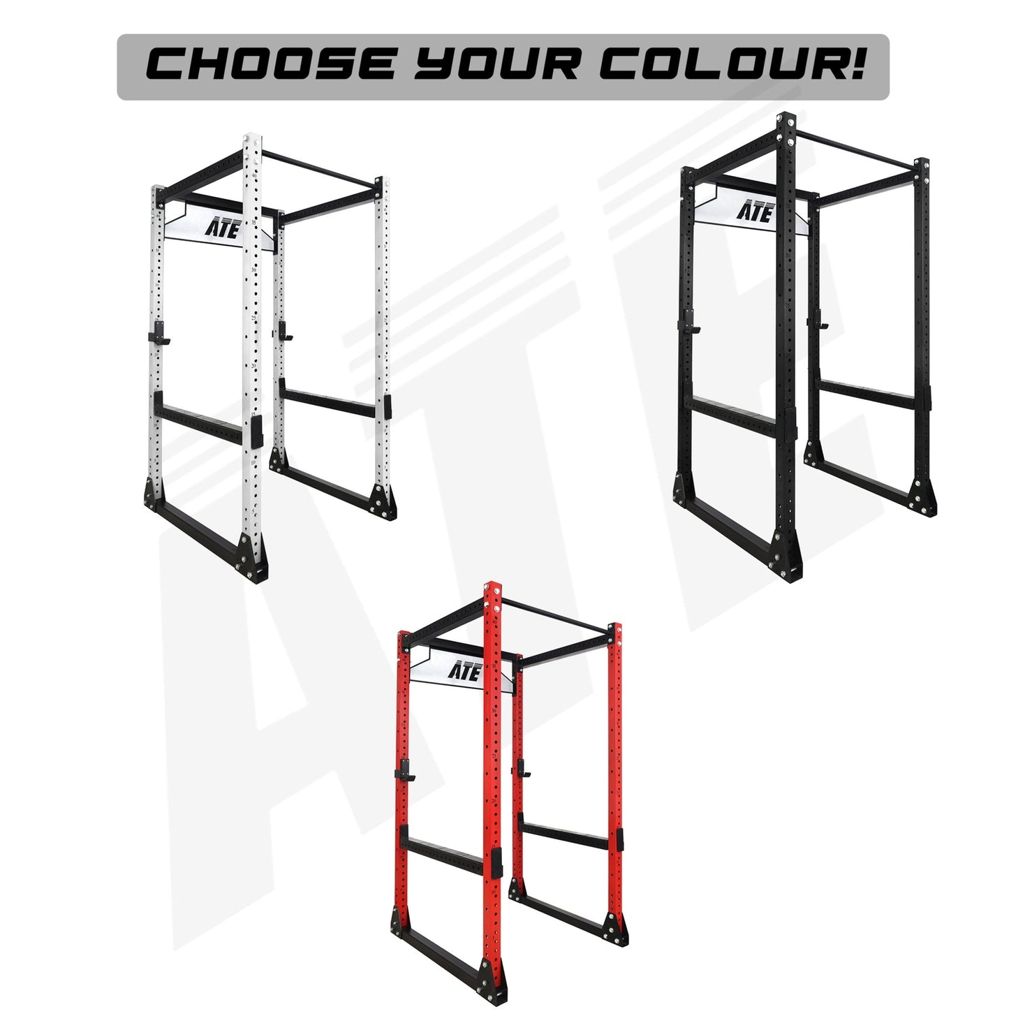 Flat Feet Rhino Power Rack V3 | 41" Depth | 4 Post - ATEONLINESHOP