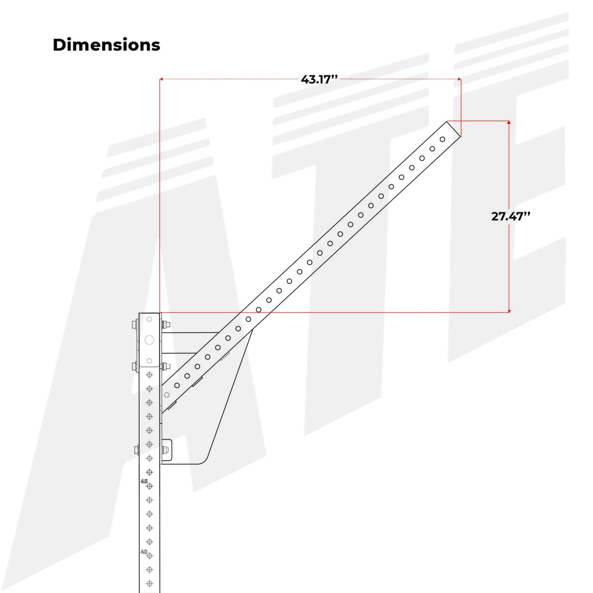 Flying Pullup Bar Extension - ATEONLINESHOP