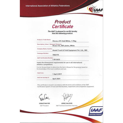 Gold Discus - ATEONLINESHOP