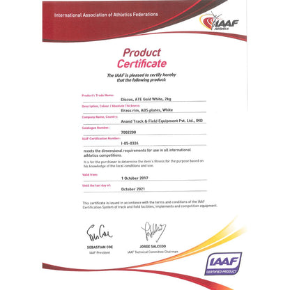 Gold Discus - ATEONLINESHOP